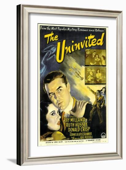 The Uninvited, 1944-null-Framed Art Print