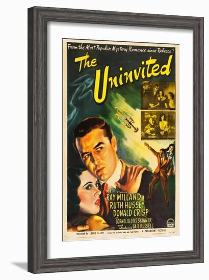 The Uninvited, Gail Russell, Ray Milland, 1994-null-Framed Art Print