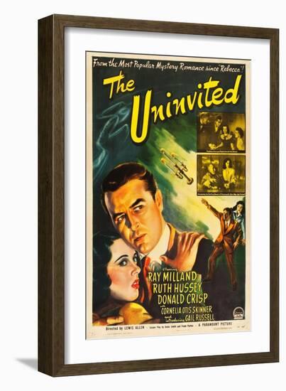 The Uninvited, Gail Russell, Ray Milland, 1994-null-Framed Art Print