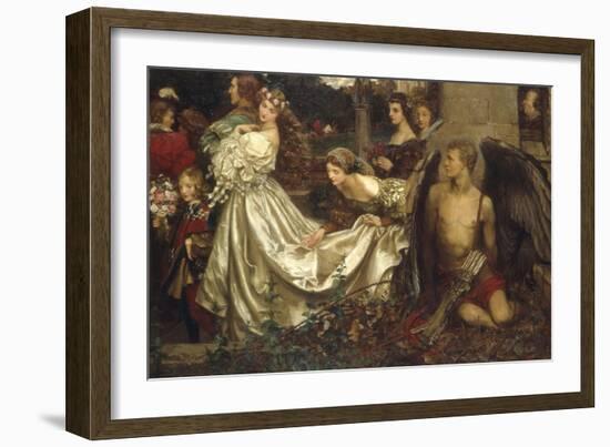 The Uninvited Guest-Eleanor Fortescue Brickdale-Framed Giclee Print