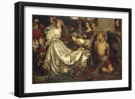 The Uninvited Guest-Eleanor Fortescue Brickdale-Framed Giclee Print