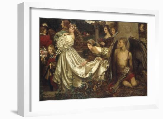 The Uninvited Guest-Eleanor Fortescue Brickdale-Framed Giclee Print