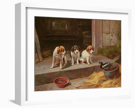 The Uninvited Guest-Alfred Duke-Framed Giclee Print