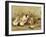 The Uninvited Lunch Guest, 1896-Robert Morley-Framed Giclee Print