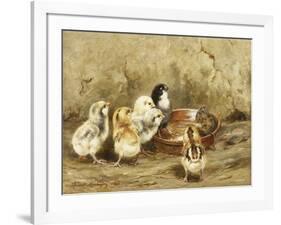 The Uninvited Lunch Guest, 1896-Robert Morley-Framed Giclee Print