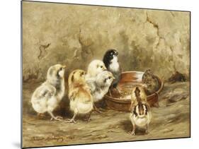 The Uninvited Lunch Guest, 1896-Robert Morley-Mounted Giclee Print