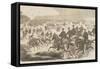 The Union Cavalry and Artillery Starting in Pursuit of the Rebels Up the Yorktown Turnpike-Winslow Homer-Framed Stretched Canvas