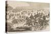 The Union Cavalry and Artillery Starting in Pursuit of the Rebels Up the Yorktown Turnpike-Winslow Homer-Stretched Canvas