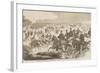 The Union Cavalry and Artillery Starting in Pursuit of the Rebels Up the Yorktown Turnpike-Winslow Homer-Framed Giclee Print