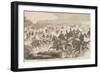 The Union Cavalry and Artillery Starting in Pursuit of the Rebels Up the Yorktown Turnpike-Winslow Homer-Framed Giclee Print