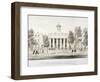 The Union Chapel, Islington, London, C1850-CJ Greenwood-Framed Giclee Print