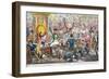 The Union Club, 1801-James Gillray-Framed Giclee Print