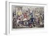 The Union Club-James Gillray-Framed Giclee Print