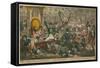 The Union Club-James Gillray-Framed Stretched Canvas