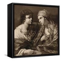 The Union of Drawing and Colour-Guido Reni-Framed Stretched Canvas