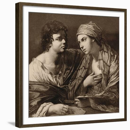 The Union of Drawing and Colour-Guido Reni-Framed Giclee Print