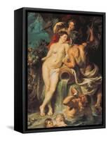 The Union of Earth and Water, about 1618-Peter Paul Rubens-Framed Stretched Canvas