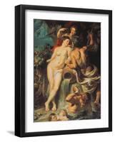 The Union of Earth and Water, about 1618-Peter Paul Rubens-Framed Giclee Print