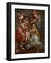 The Union of England and Scotland (Charles I as the Prince of Wales), C.1633-34 (Oil on Oak Panel)-Peter Paul Rubens-Framed Giclee Print