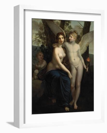 The Union of Love and Friendship, C.1793-Pierre-Paul Prud'hon-Framed Giclee Print