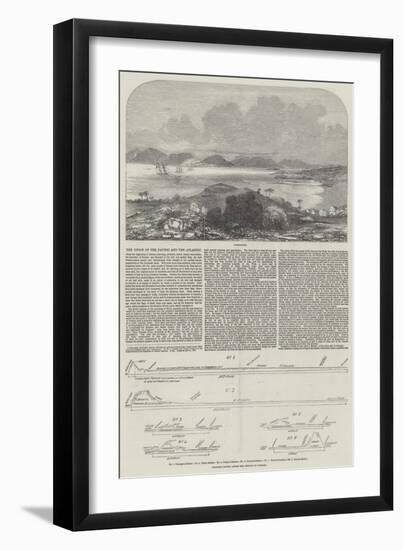 The Union of the Pacific and the Atlantic-null-Framed Giclee Print
