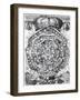 The Union of the Roses of the Families of Lancaster and York, 1589-Jodocus Hondius-Framed Giclee Print