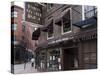 The Union Oyster House, Blackstone Block, Built in 1714, Boston-Amanda Hall-Stretched Canvas
