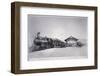 The Union Pacific Railroad Depot at La Grande, Oregon, c.1870-null-Framed Photographic Print