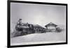 The Union Pacific Railroad Depot at La Grande, Oregon, c.1870-null-Framed Photographic Print