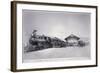 The Union Pacific Railroad Depot at La Grande, Oregon, c.1870-null-Framed Photographic Print