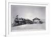 The Union Pacific Railroad Depot at La Grande, Oregon, c.1870-null-Framed Photographic Print