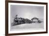 The Union Pacific Railroad Depot at La Grande, Oregon, c.1870-null-Framed Photographic Print