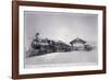 The Union Pacific Railroad Depot at La Grande, Oregon, c.1870-null-Framed Photographic Print