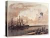 The Union Victory at Port Royal, November 7th 1861, Engraved by Shearman and Hart, 1861-null-Stretched Canvas