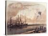 The Union Victory at Port Royal, November 7th 1861, Engraved by Shearman and Hart, 1861-null-Stretched Canvas