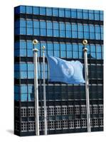 The United Nations Building, Manhattan, New York City, New York, USA-Amanda Hall-Stretched Canvas