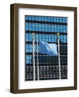 The United Nations Building, Manhattan, New York City, New York, USA-Amanda Hall-Framed Photographic Print