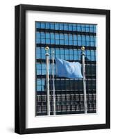 The United Nations Building, Manhattan, New York City, New York, USA-Amanda Hall-Framed Photographic Print