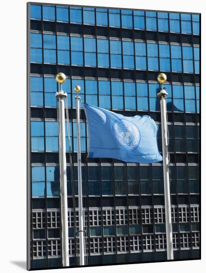 The United Nations Building, Manhattan, New York City, New York, USA-Amanda Hall-Mounted Photographic Print