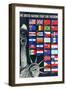 The United Nations Fight for Freedom Poster-null-Framed Photographic Print