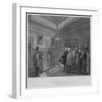 'The United Service Club. The Great Hall', c1841-Henry Melville-Framed Giclee Print