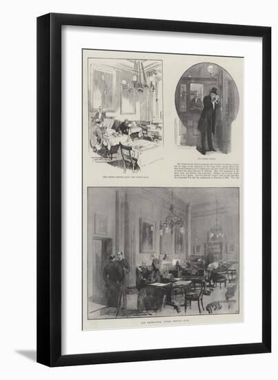 The United Service Club-Thomas Walter Wilson-Framed Giclee Print