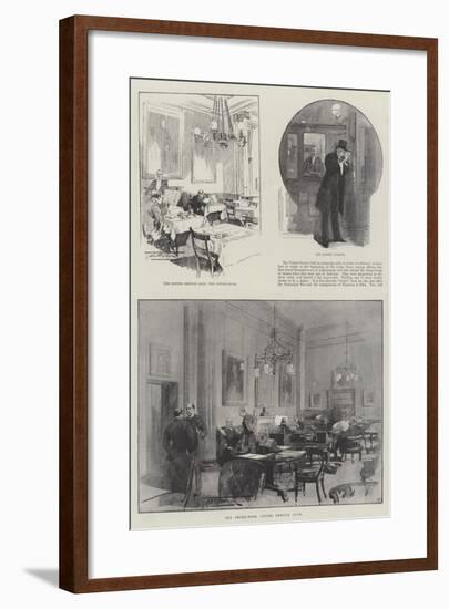 The United Service Club-Thomas Walter Wilson-Framed Giclee Print