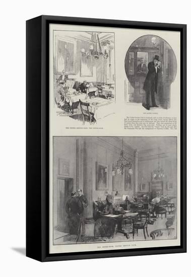 The United Service Club-Thomas Walter Wilson-Framed Stretched Canvas