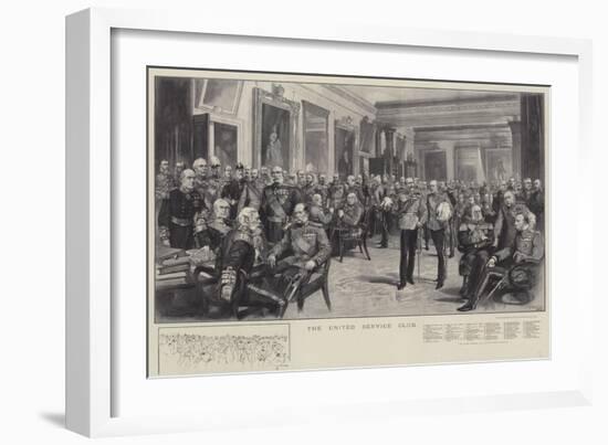 The United Service Club-Thomas Walter Wilson-Framed Giclee Print