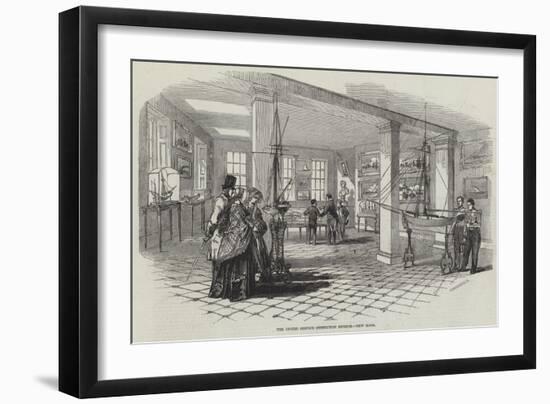 The United Service Institution Museum, New Room-null-Framed Giclee Print