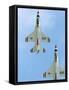 The United States Air Force Demonstration Team Thunderbirds-Stocktrek Images-Framed Stretched Canvas