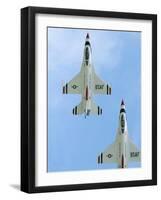 The United States Air Force Demonstration Team Thunderbirds-Stocktrek Images-Framed Photographic Print