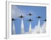 The United States Air Force Demonstration Team Thunderbirds-Stocktrek Images-Framed Photographic Print