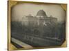 The United States Capitol by John Plumbe, Jr.-null-Stretched Canvas